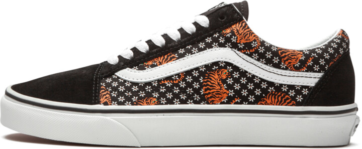 vans old skool tiger floral