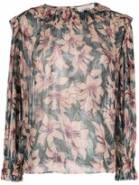 Thumbnail for your product : BA&SH Baia floral blouse