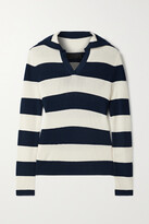 Thumbnail for your product : Nili Lotan Lucille Striped Cashmere Sweater