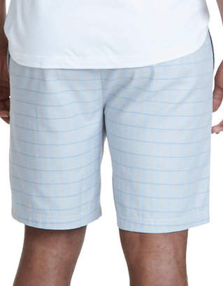 Nautica Windowpane Plaid Pajama Shorts