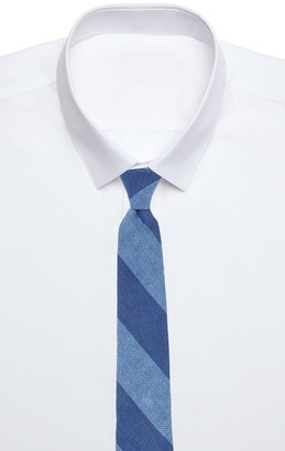 Thomas Mason Wide Stripe Tie