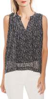 Thumbnail for your product : Vince Camuto Shadow Etching Pintuck Blouse
