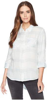 Pendleton Plaid Roll Sleeve Soft Shirt Women's Clothing
