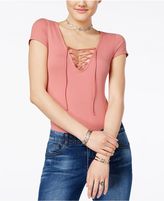 Thumbnail for your product : Polly & Esther Juniors' Lace-Up Bodysuit