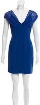 Thumbnail for your product : Versace Silk-Accented Sheath Dress