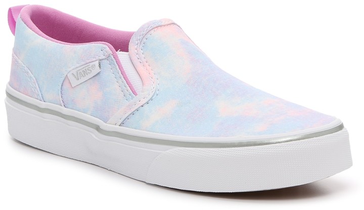 Vans Asher Slip-On Sneaker - Kids' - ShopStyle Girls' Shoes