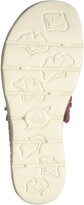Thumbnail for your product : Børn Fawn Flower Embellished Leather Platform Sandal