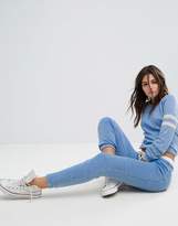 Thumbnail for your product : Ocean Drive Burnout Stripe Sweat Top