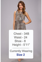 Thumbnail for your product : Vince Camuto S/L Keyhole Desert Leopard Dress