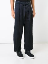 Thumbnail for your product : Craig Green loose fit trousers - men - Silk - L