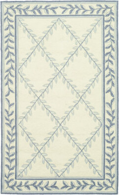 Winston Porter Taran Easy Care Hand Hooked Performance Geometric Rug