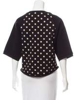 Thumbnail for your product : 3.1 Phillip Lim Short Sleeve Printed Sweatshirt