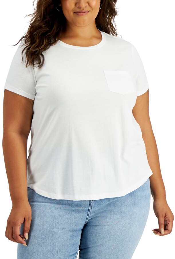 macys plus size t shirts
