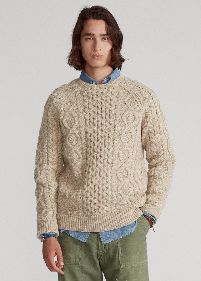 Ralph Lauren The Iconic Fisherman's Sweater ShopStyle