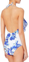 Thumbnail for your product : Camilla V-Neck Ruffle One Piece