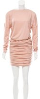 Thumbnail for your product : Emilio Pucci Ruch-Accented Wool Dress