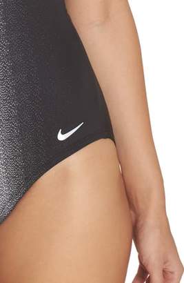 Nike Adjustable High Neck One-Piece Swimsuit