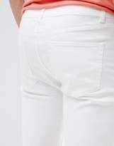 Thumbnail for your product : ASOS Design DESIGN denim shorts in super skinny white