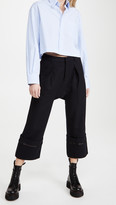Thumbnail for your product : R 13 Long Rise Pants with Wide Cuff Pants