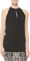 Thumbnail for your product : Donna Karan Jersey Keyhole Halter Blouse