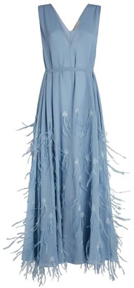 Emilio Pucci Ostrich Feather Dress