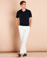 Thumbnail for your product : Brooks Brothers Garment-Dyed Cotton-Linen Stretch Chinos
