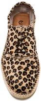 Thumbnail for your product : Del Toro Leopard Ponyhair Espadrille