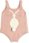 Bodysuits-stella mccartney kids bunny organic cotton wool bodysuit