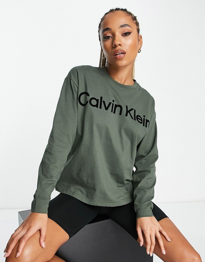 Calvin Klein Performance Women's Green Clothes | ShopStyle