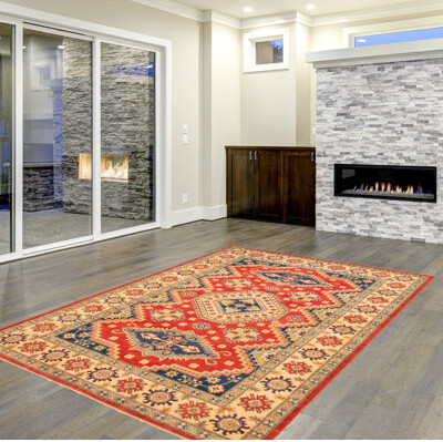 Isabelline Finest Ghazni Dark Copper Rug 6'7\