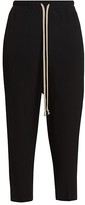 Thumbnail for your product : Rick Owens Lilies Drawstring Cropped Pants