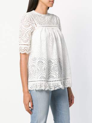 Zimmermann broderie anglaise top