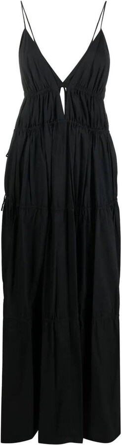 Jonathan Simkhai April Cut-Out Strapped Maxi Dress