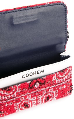 Coohem Knit Tweed Bandana Cardholder