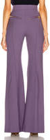 Thumbnail for your product : Chloé Tailored Flare Pant in Shadow Purple | FWRD
