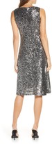 Thumbnail for your product : Taylor Sleeveless Sequin A-Line Dress