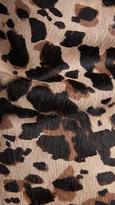 Thumbnail for your product : Burberry Animal Print Calfskin Peep-toe Boots