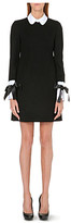 Thumbnail for your product : Alexander McQueen Ribbon-detail empire-line mini dress