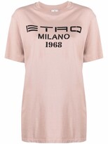 Thumbnail for your product : Etro logo print T-shirt