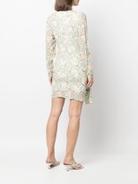 Thumbnail for your product : Roseanna Butterfly-Print Belted Minidress