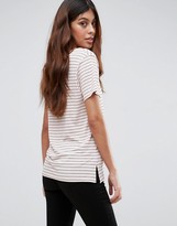 Thumbnail for your product : Vero Moda Stripe V Neck T-Shirt