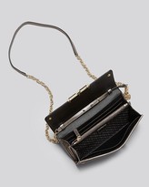 Thumbnail for your product : Diane von Furstenberg Crossbody - 440 Metallic Embossed Lizard Mini Wallet on a Chain