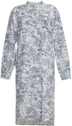Nieves Lavi Serena Shirt Dress Toile De Safari Print