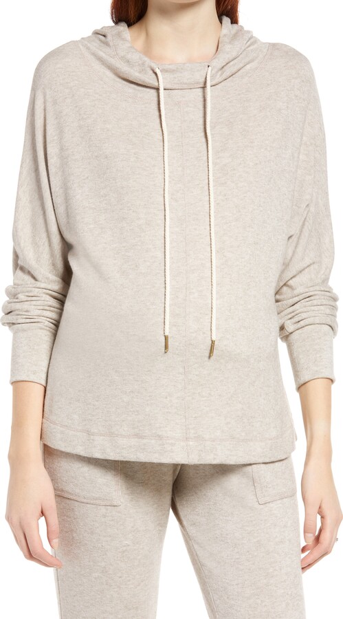 Maternal America Knit Maternity Hoodie