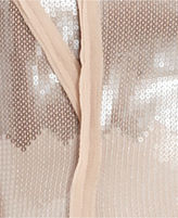 Thumbnail for your product : Jessica Simpson Sleeveless Sequin-Panel Sheath