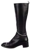 Thumbnail for your product : Prada Leather Knee-High Boots