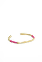 Thumbnail for your product : Aurélie Bidermann Pink Soho Serpent And Wire Bangle