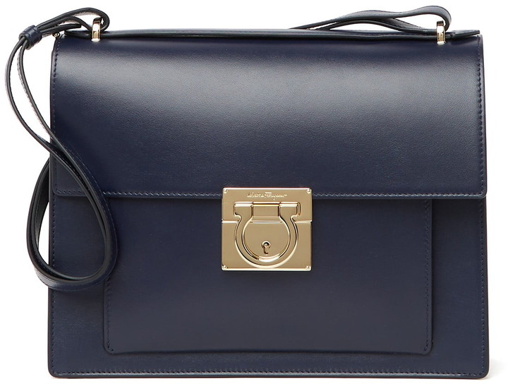 Ferragamo Marisol Leather Shoulder Bag ShopStyle