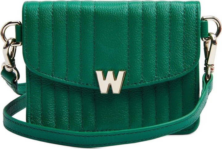 Wolf 1834 Mimi Mini Bag With Wristlet In Forest