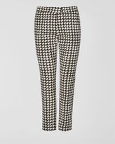 Thumbnail for your product : Jaeger Dogtooth Trousers